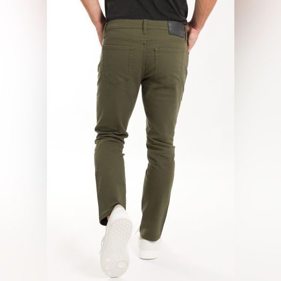 Ash & Erie TAIGA GREEN WEEKEND JEANS - Picture 3 of 5